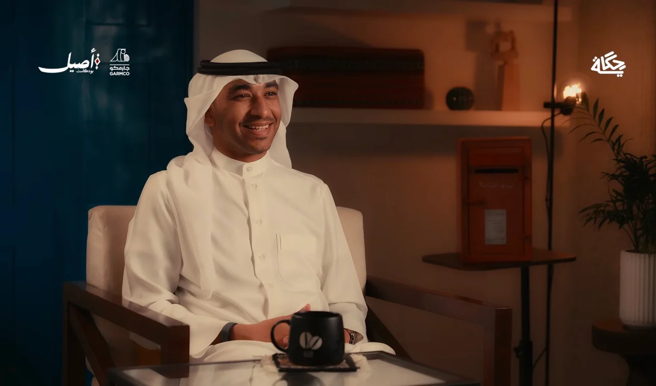 يوسف أحمد — الشريك المؤسس، في صورة من بودكاست حكاية.