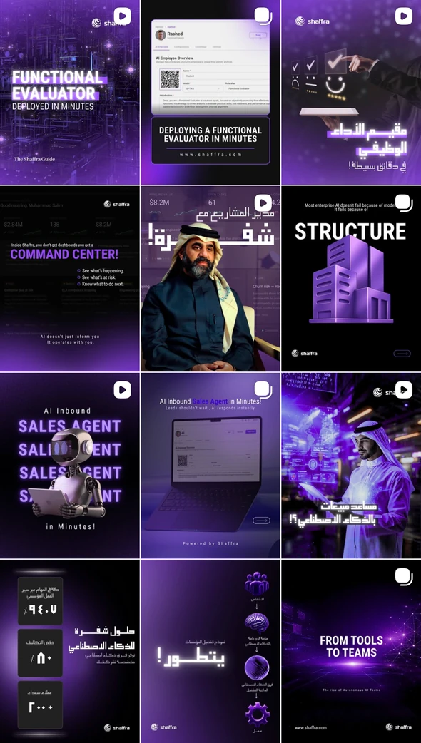 شفرة لحلول الذكاء الاصطناعي — نماذج من الحساب · ملف حكاية التعريفي